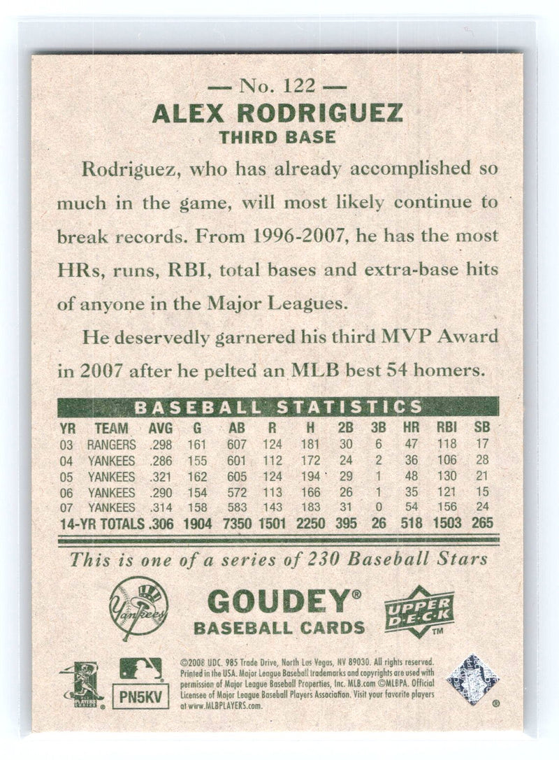 2008 Upper Deck Goudey 