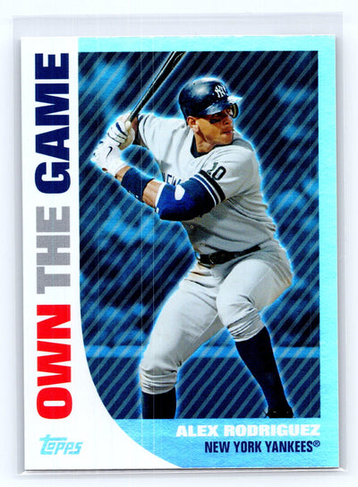 2008 Topps #OTG1 Alex Rodriguez Own the Game