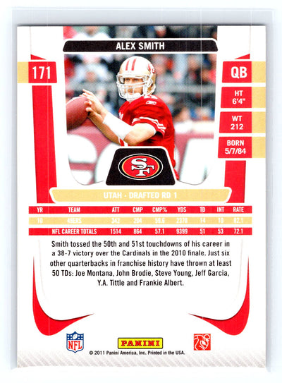 2011 Panini Prestige #171 Alex Smith