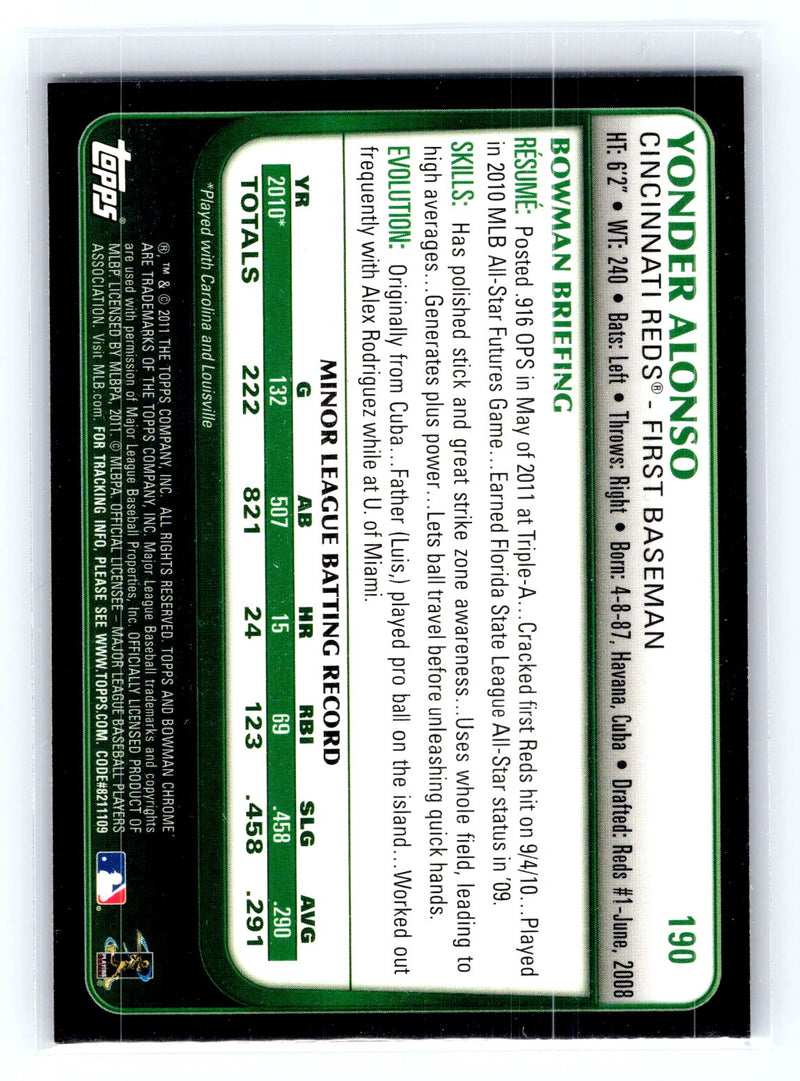 2011 Bowman Chrome 