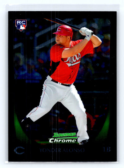 2011 Bowman Chrome #190 Yonder Alonso