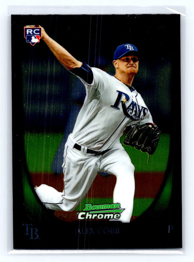 2011 Bowman Chrome #217 Alex Cobb