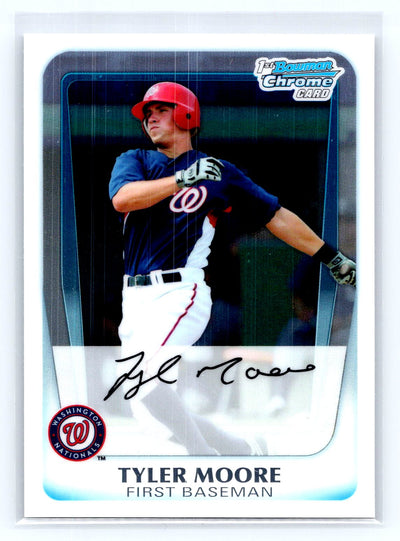 2011 Bowman Chrome #BCP138 Tyler Moore Prospects