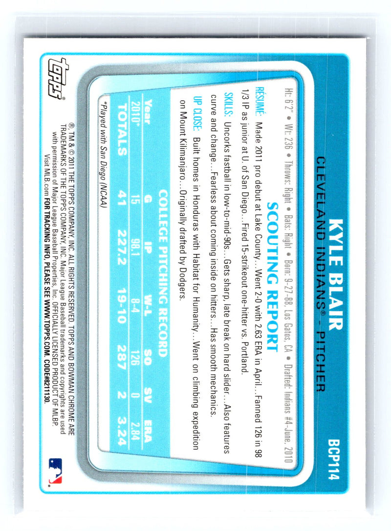 2011 Bowman Chrome 