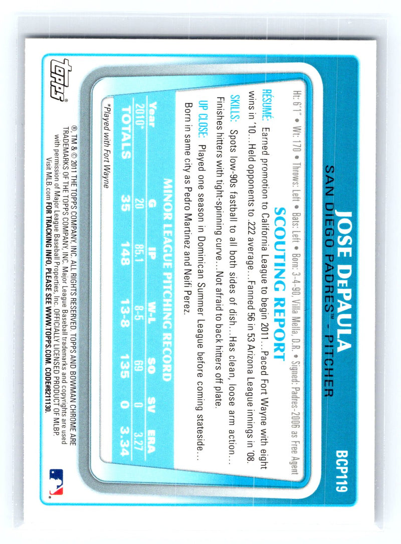2011 Bowman Chrome 