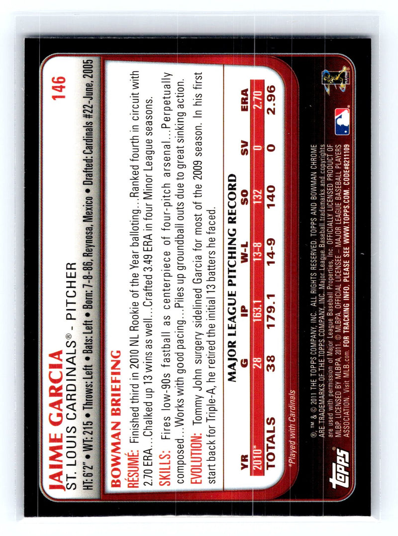 2011 Bowman Chrome 