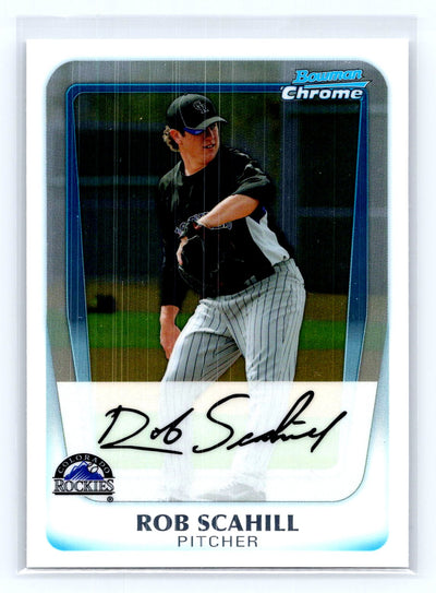2011 Bowman Chrome #BCP204 Rob Scahill Prospects