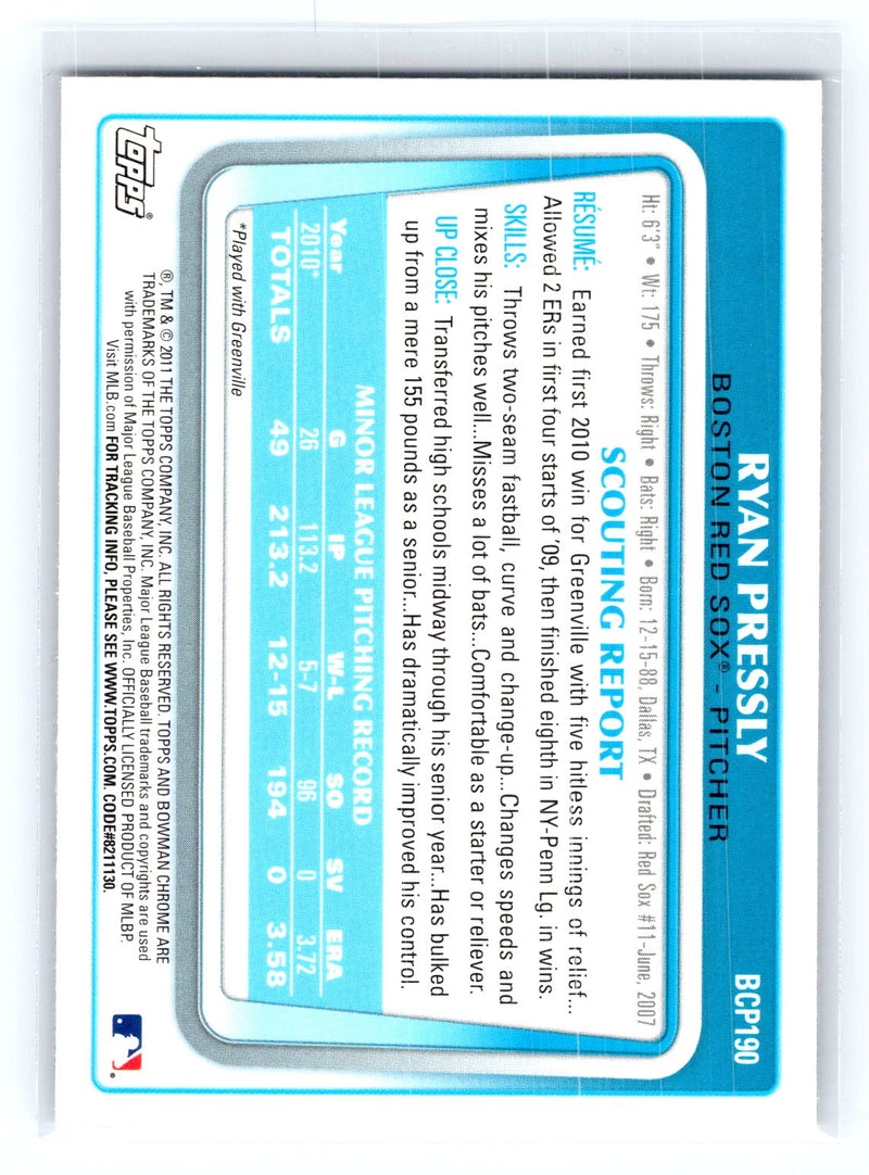 2011 Bowman Chrome 