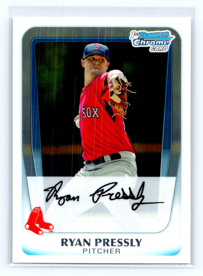 2011 Bowman Chrome #BCP190 Ryan Pressly Prospects