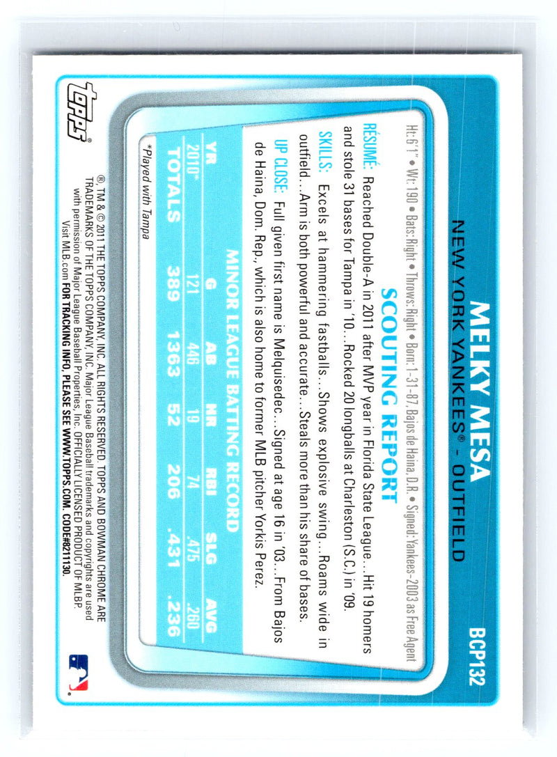 2011 Bowman Chrome 