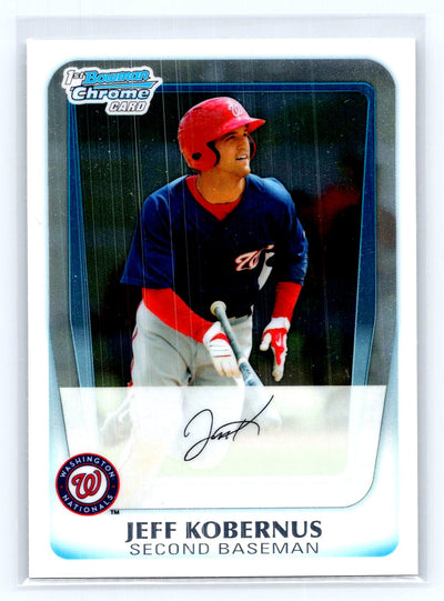 2011 Bowman Chrome #BCP128 Jeff Kobernus Prospects