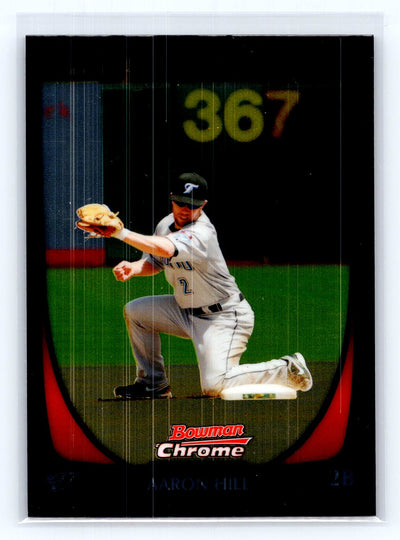 2011 Bowman Chrome #74 Aaron Hill