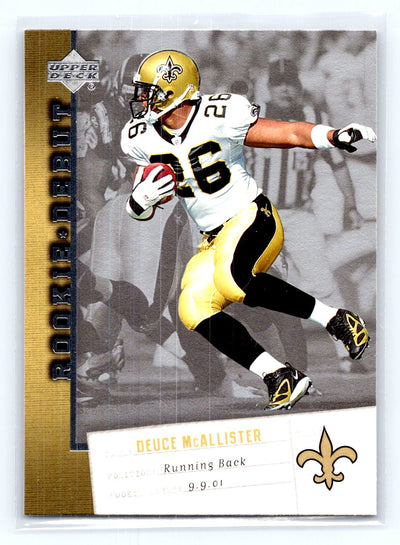 2006 Upper Deck Rookie Debut #61 Deuce McAllister