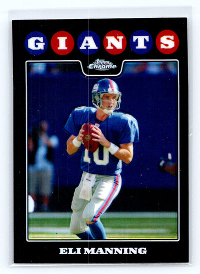 2008 Topps Chrome #TC13 Eli Manning