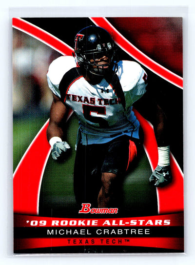 2009 Bowman Draft Picks #AS5 Michael Crabtree Rookie All-Stars