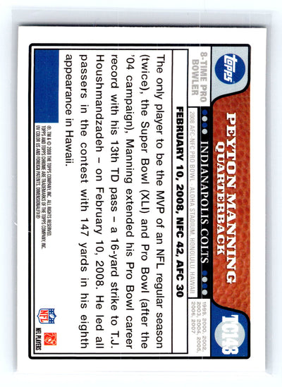 2008 Topps Chrome #TC143 Peyton Manning