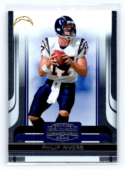 2006 Donruss Gridiron Gear #85 Philip Rivers