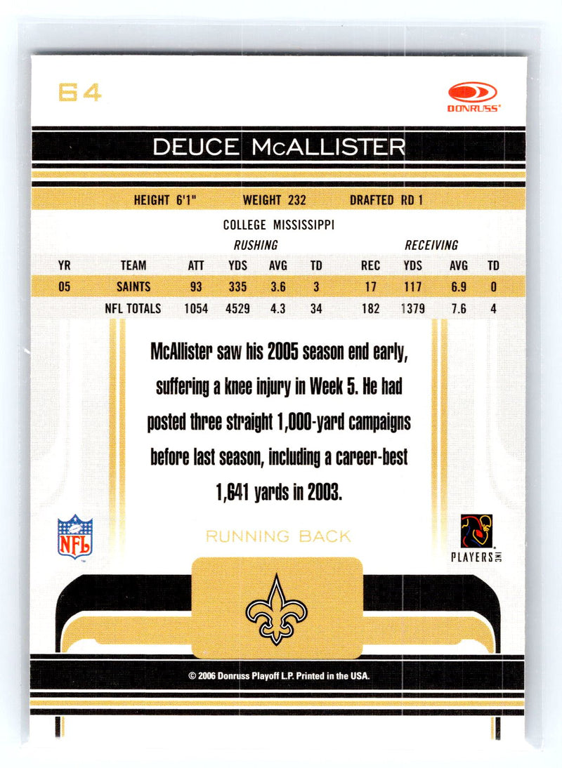 2006 Donruss Gridiron Gear 