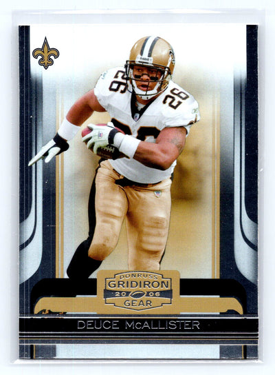 2006 Donruss Gridiron Gear #64 Deuce McAllister