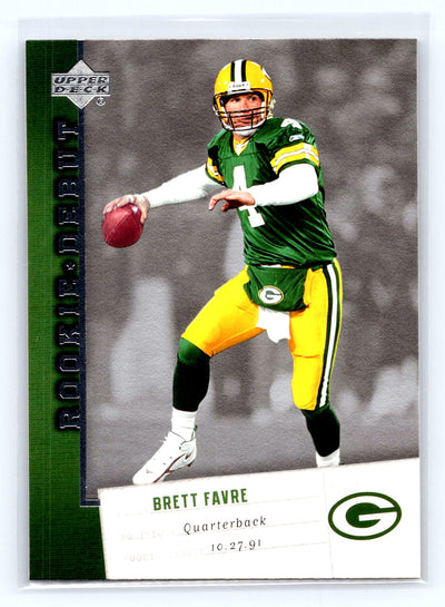 2006 Upper Deck Rookie Debut #36 Brett Favre