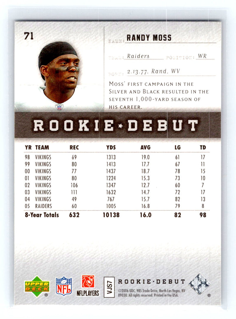 2006 Upper Deck Rookie Debut 