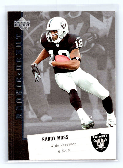 2006 Upper Deck Rookie Debut #71 Randy Moss