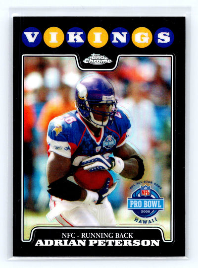 2008 Topps Chrome #TC133 Adrian Peterson Refractors