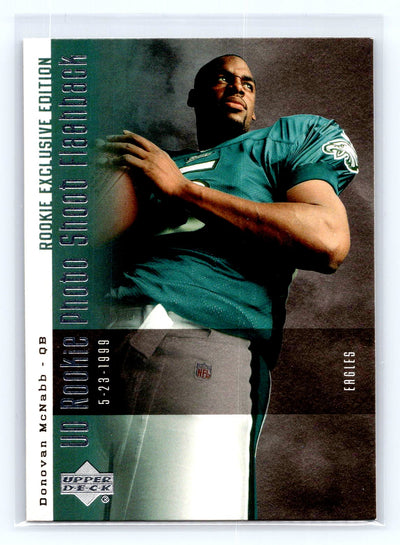 2006 Upper Deck #PSF-DM Donovan McNabb Rookie Exclusive Edition UD Rookie Photo Shoot Flashback