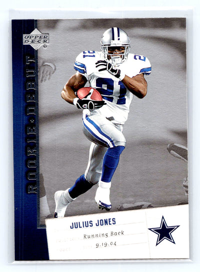 2006 Upper Deck Rookie Debut #27 Julius Jones