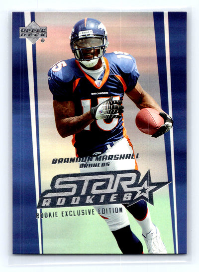 2006 Upper Deck #246 Brandon Marshall Rookie Exclusive Edition Star Rookies