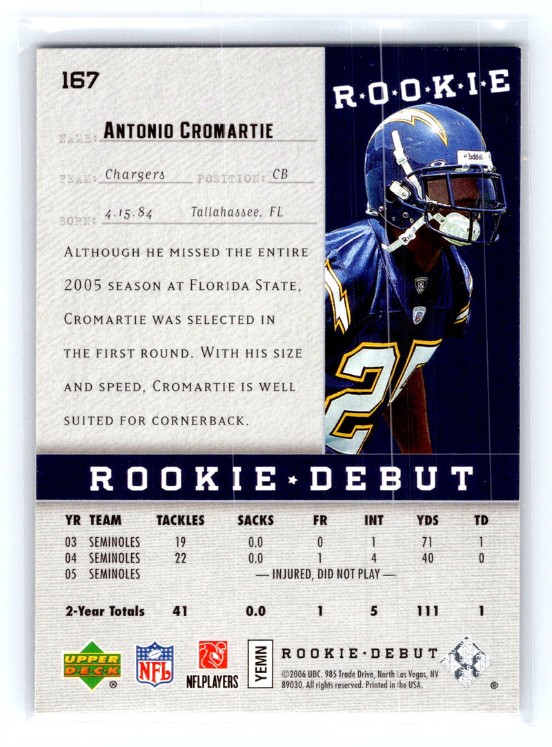 2006 Upper Deck Rookie Debut 