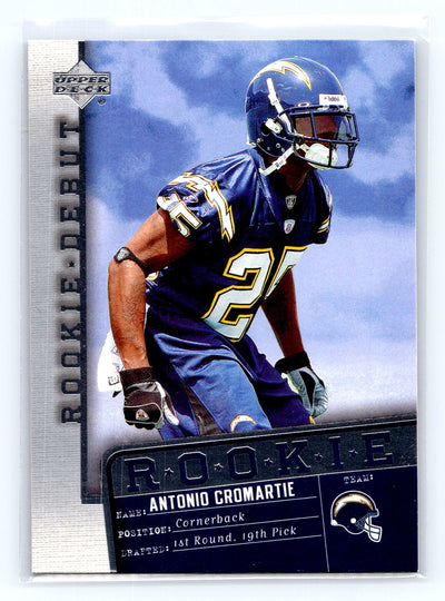 2006 Upper Deck Rookie Debut #167 Antonio Cromartie