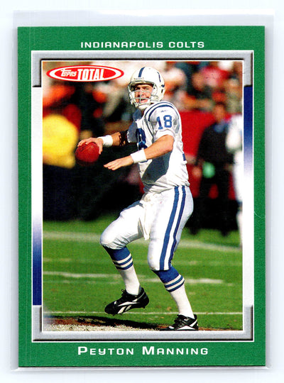 2006 Topps Total #TC14 Peyton Manning Team Checklists