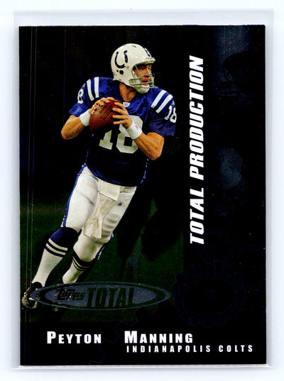 2006 Topps Total #TP4 Peyton Manning Total Production