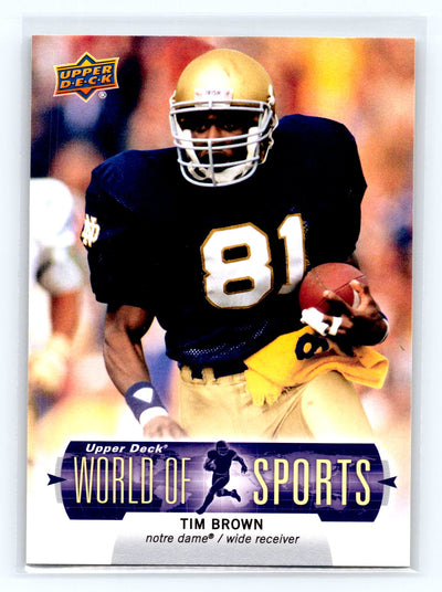 2011 Upper Deck World of Sports #95 Tim Brown
