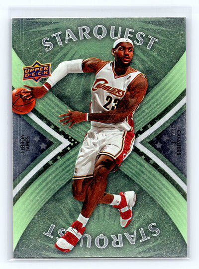 2008-09 Upper Deck #SQ-17 LeBron James StarQuest Ultra Rare