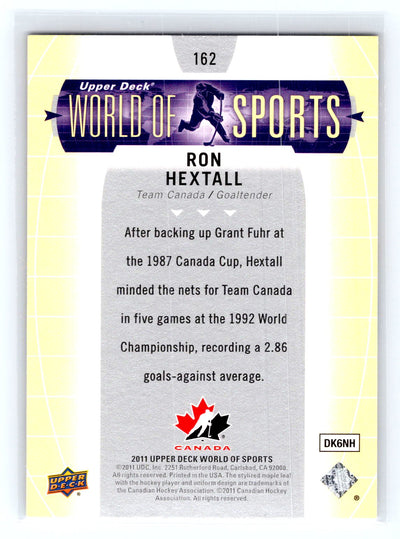 2011 Upper Deck World of Sports #162 Ron Hextall