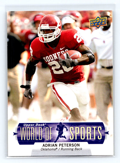 2011 Upper Deck World of Sports #89 Adrian Peterson