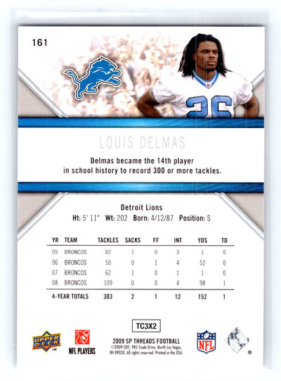 2009 SP Threads #161 Louis Delmas