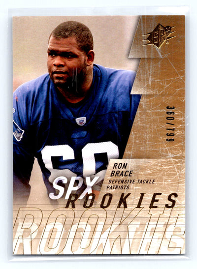 2009 SPx #185 Ron Brace #/799