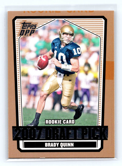 2007 Topps Draft Picks & Prospects #101 Brady Quinn