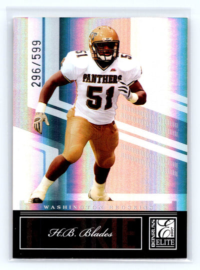 2007 Donruss Elite #143 H.B. Blades #/599