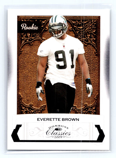2009 Donruss Classics #187 Everette Brown #/999