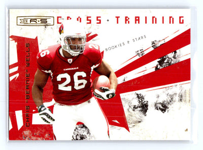 2009 Donruss Rookies & Stars #26 Beanie Wells Crosstraining Gold #/500