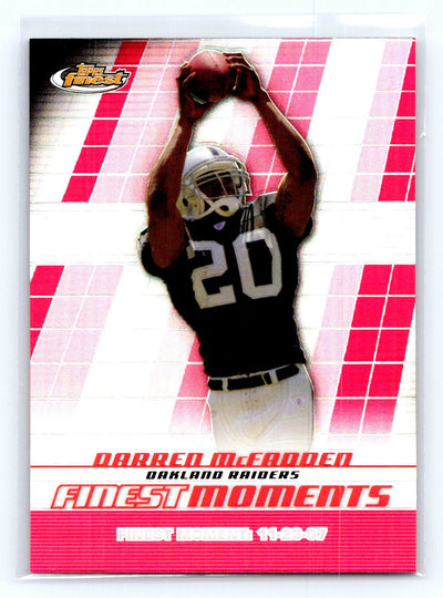 2008 Finest #FM-DM Darren McFadden Moments
