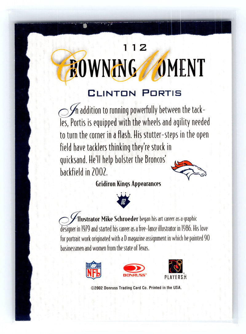 2002 Donruss Gridiron Kings 