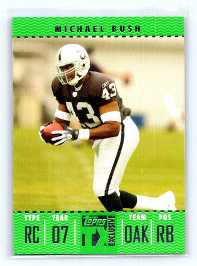 2007 Topps TX Exclusive #137 Michael Bush #/1049