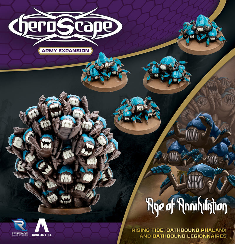 Heroscape: Rising Tide - Oathbound Phalanx & Legionnaires Army Expansion