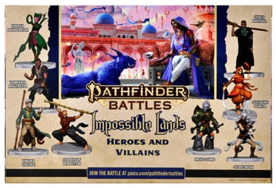 Pathfinder Battles Impossible Lands - Heroes and Villains Boxed Set