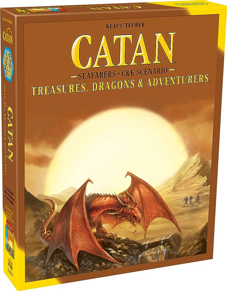 Catan (5th Edition): Expansion Treasures, Dragons & Adventurers